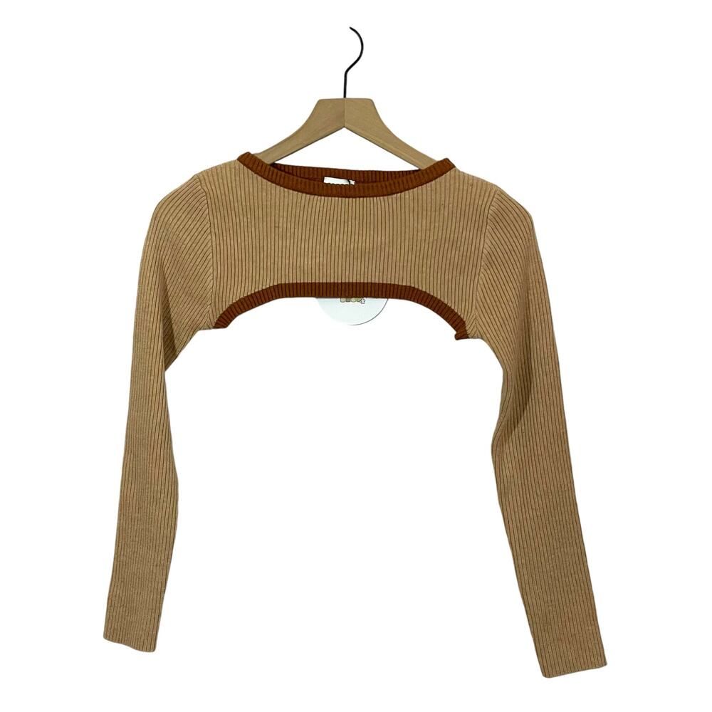NWT Princess Polly Knit Shrug - Beige - S/M